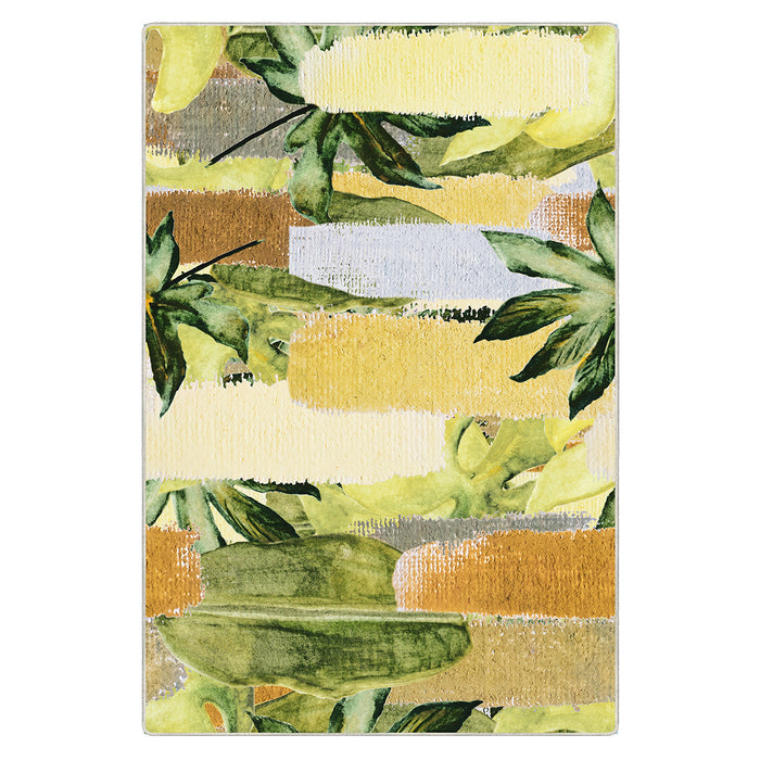 Airgugu Earth Garden Pastoral Chartreuse Rug