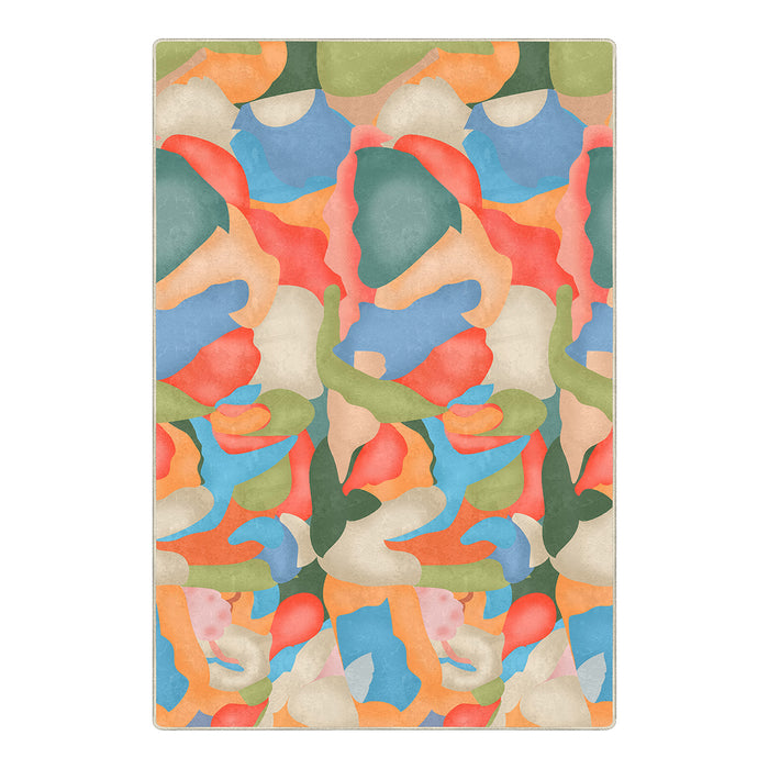 Airgugu KidSpace Delight Gorgeous Multi-Color Printed Rug