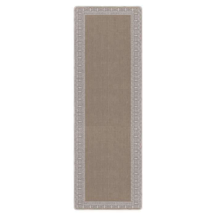 Airgugu Modern Minimalist Elegant Antique Blue/Brown Rug