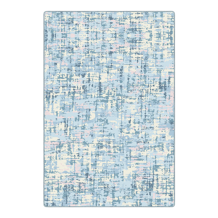 Airgugu Earth Garden Floating Seaweed Blue Ink Rug