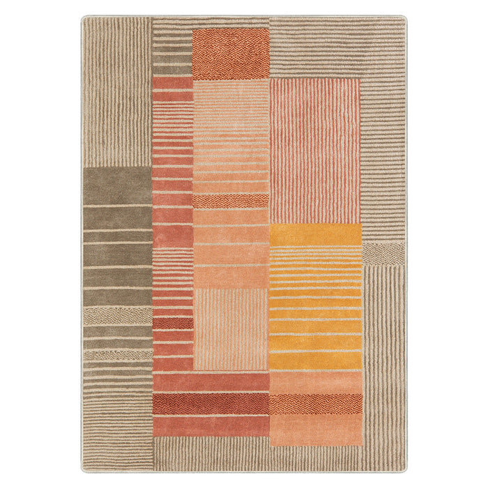 Airgugu Modern Minimalist Striped Plaid Rug