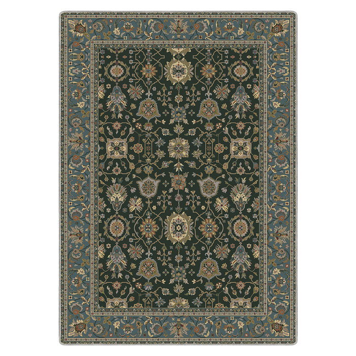 Airgugu Heritage Classique Brownish-Green Floral Tufted Rug