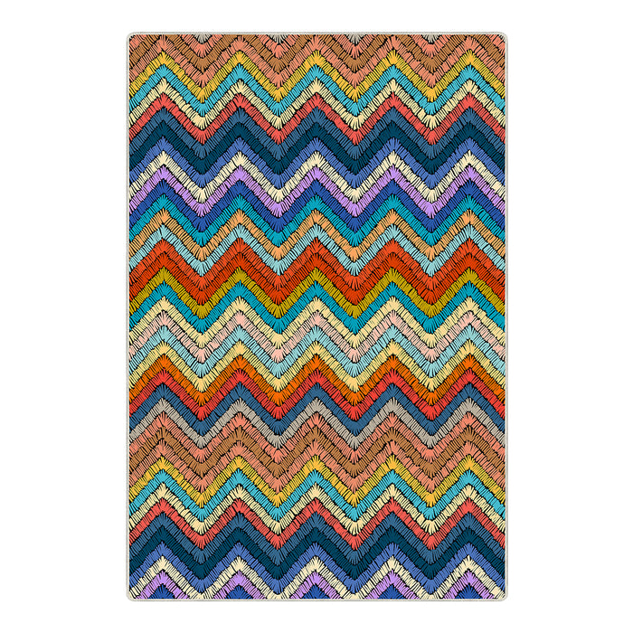 Airgugu Earth Garden Rock Colorful Corrugated Rug