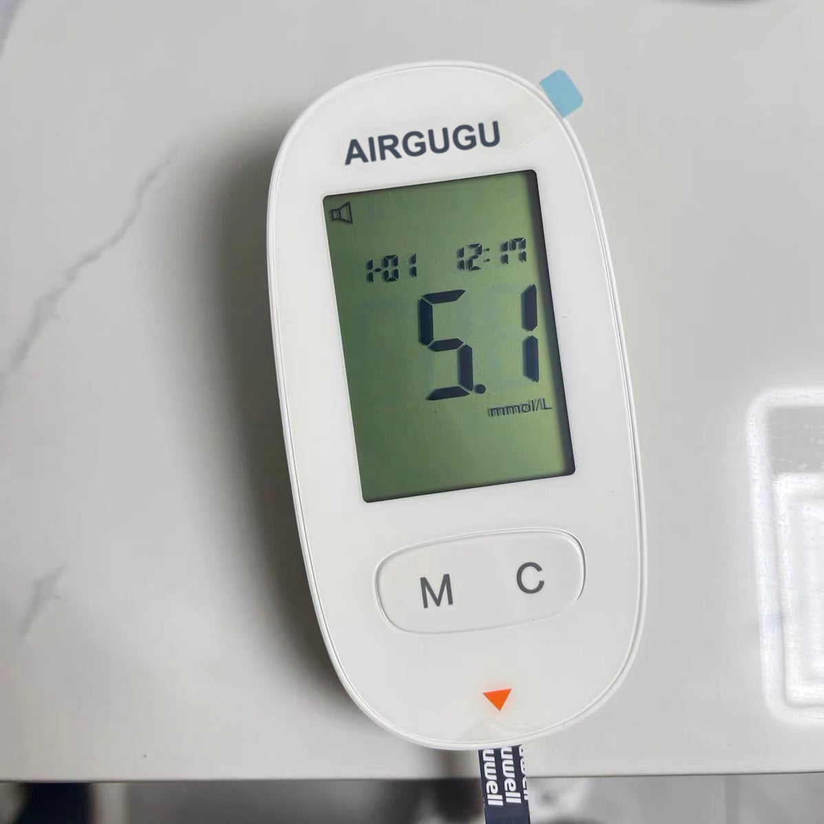 AIRGUGU Easy-To-Use Blood Glucose Meter For Convenient Daily Monitorin