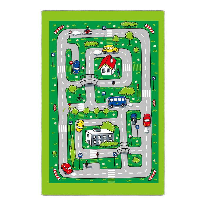 Airgugu KidSpace Delight City Roadmap Game Rug