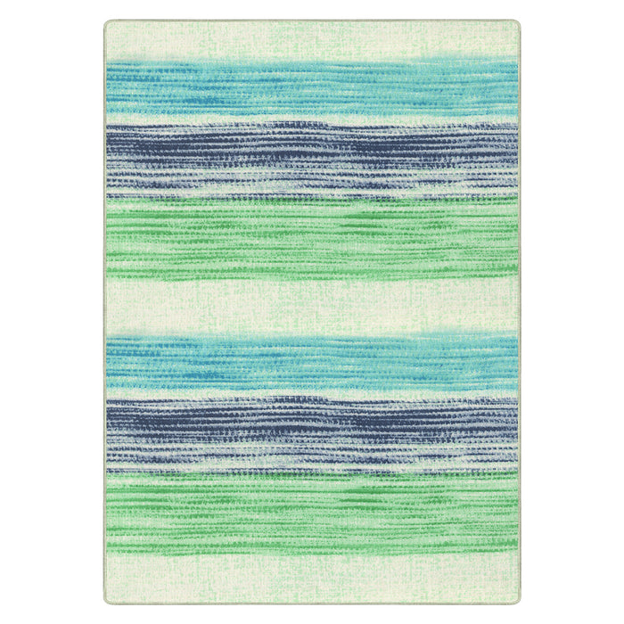 Airgugu Earth Garden Artistic Striped Gradient Rug