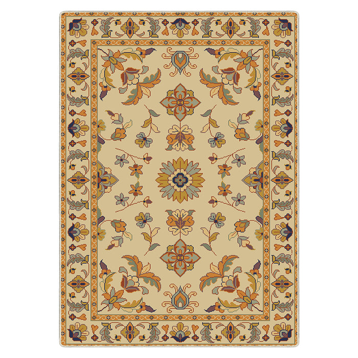 Airgugu Heritage Classique Yellow Flower Tufted Rug