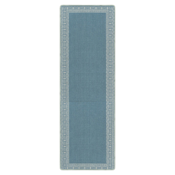 Airgugu Modern Minimalist Elegant Antique Blue/Brown Rug