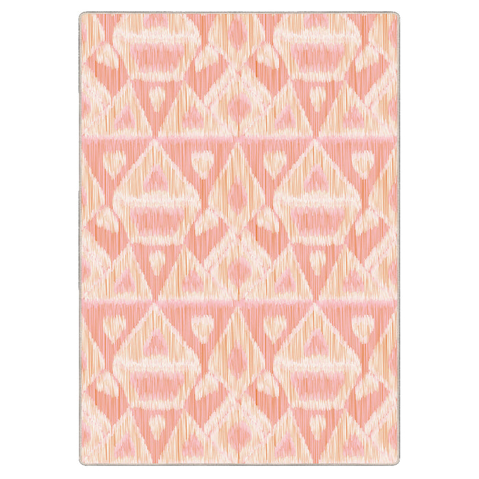 Airgugu Modern Minimalist Pink Flame Array Rug