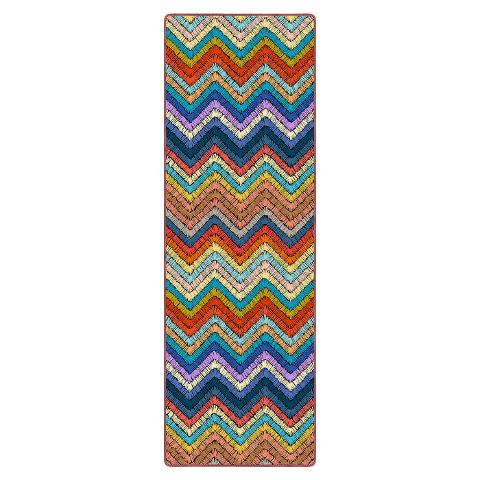 Airgugu Earth Garden Rock Colorful Corrugated Rug