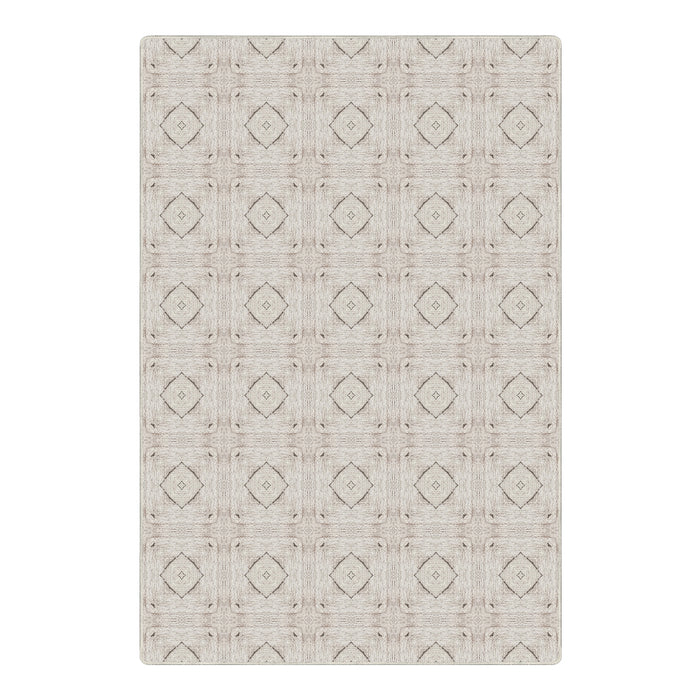 Airgugu Modern Minimalist Square Diamond Pattern Rug