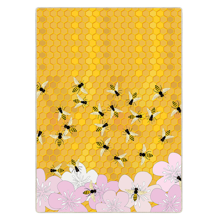 Airgugu KidSpace Delight Bee Collecting Nectar Rug