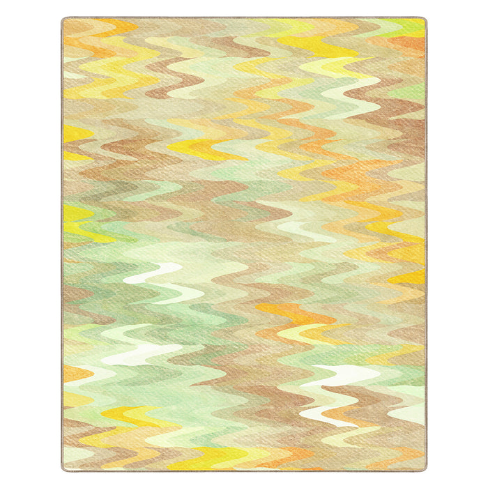 Airgugu Earth Garden Flowing Color Waves Rug