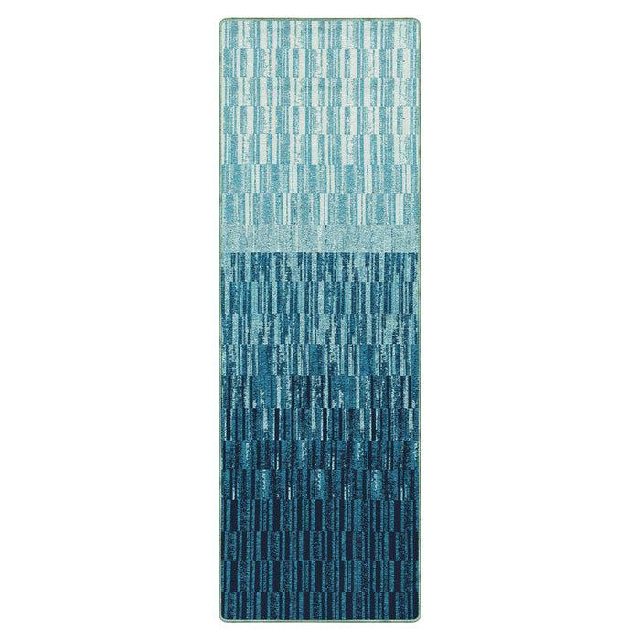 Airgugu Earth Garden Seabed Blue Gradient Ink Rug