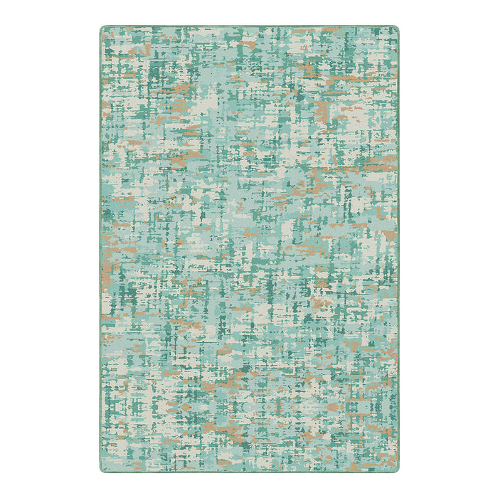 Airgugu Earth Garden Ink-Blush Seaweed Serenade Rug