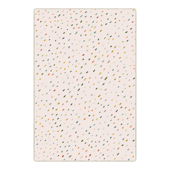 Airgugu KidSpace Delight Sprightly Colorful Raindrop Rug