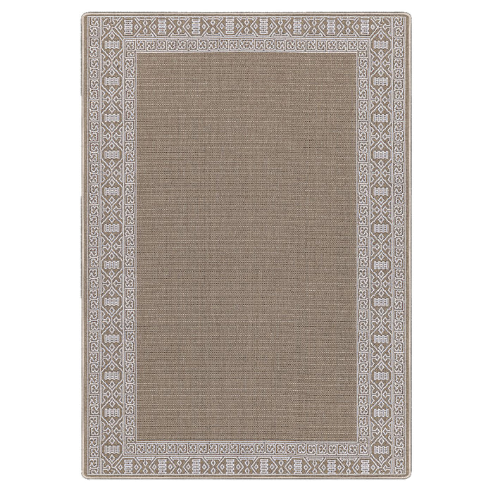 Airgugu Modern Minimalist Elegant Antique Blue/Brown Rug