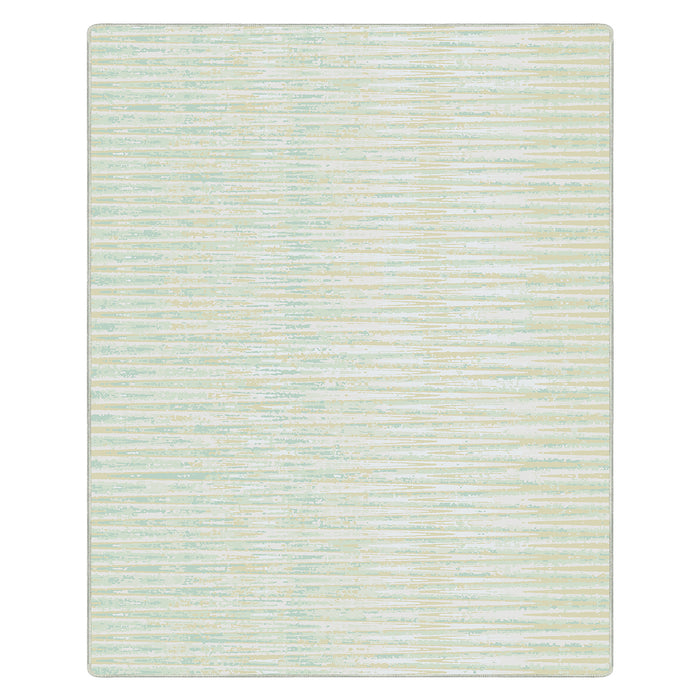 Airgugu Earth Garden Sunburst Ripple Yellow Dynamics Rug