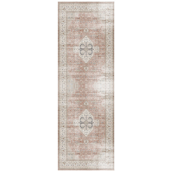 Airgugu Heritage Classique Pink Gypsy Medallion Tassel Rug