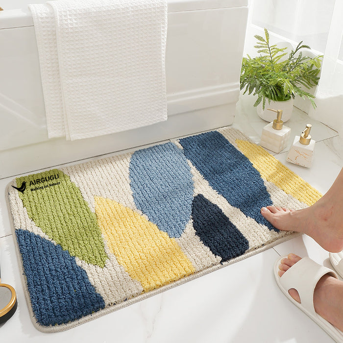 AIRGUGU Walking on Nature Beautiful Workmanship Bathroom rugs