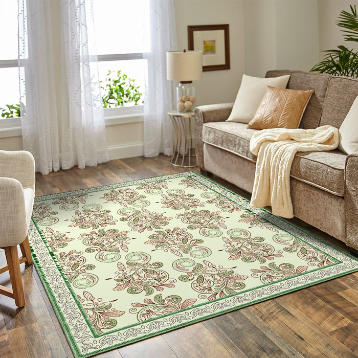 Airgugu Earth Garden Verdant Abstract Vintage Rug