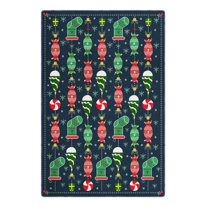 2x3 Christmas Gift Themed Rug