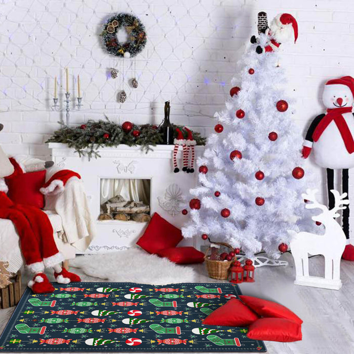 2x3 Christmas Gift Themed Rug