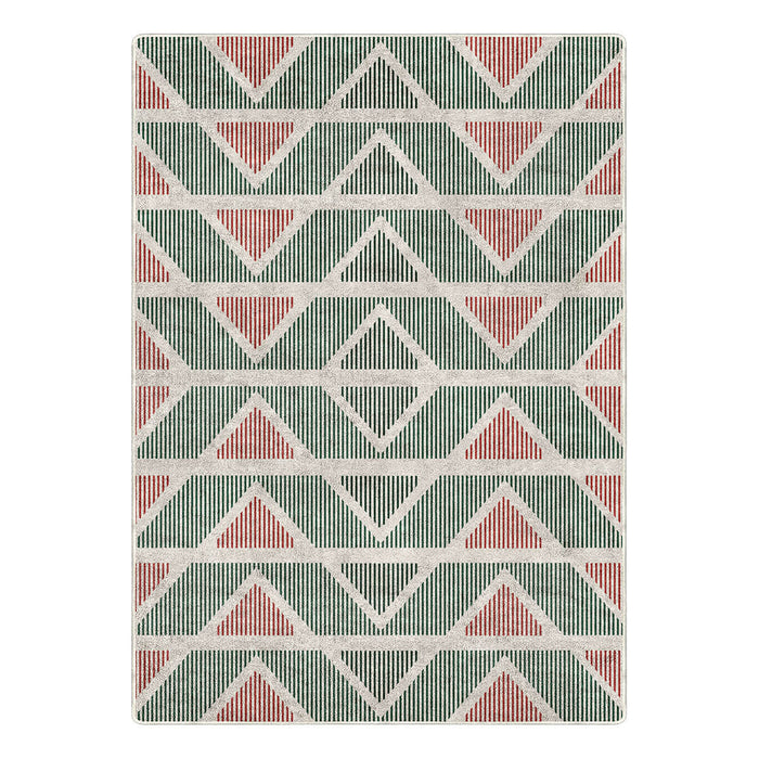 Christmas Themed Geometric Pattern Rug🎄🔥