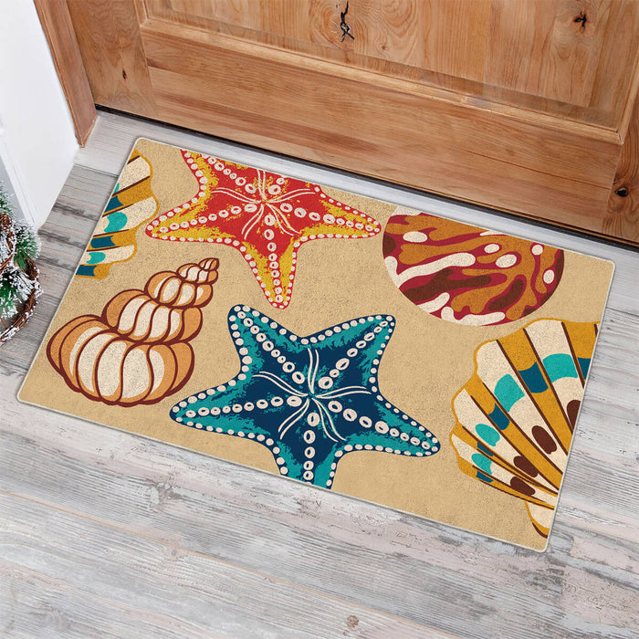 Airgugu KidSpace Delight Starfish Shell Rug